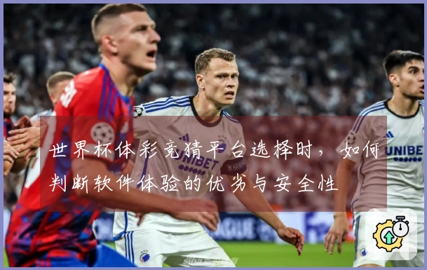 世界杯体彩竞猜平台选择时，如何判断软件体验的优劣与安全性