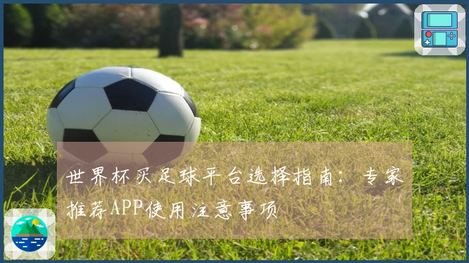 世界杯买足球平台选择指南：专家推荐APP使用注意事项