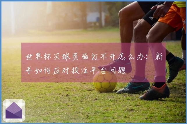 世界杯买球页面打不开怎么办：新手如何应对投注平台问题
