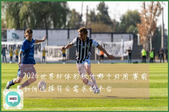 2026世界杯体彩软件哪个好用 赛前如何选择符合需求的平台