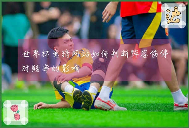 世界杯竞猜网站如何判断阵容伤停对赔率的影响